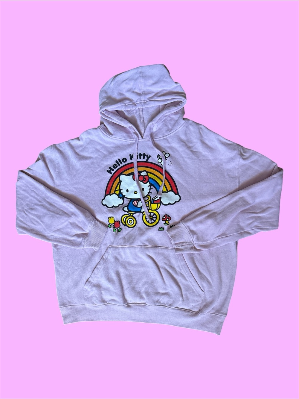 Sanrio Hello Kitty Pink Oversized Hoodie